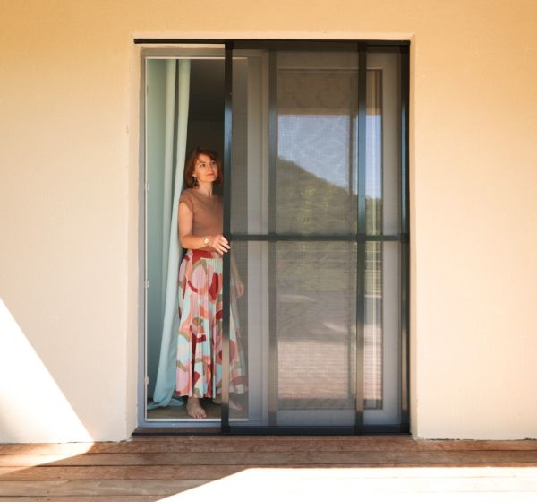 moustiquaire coulissante