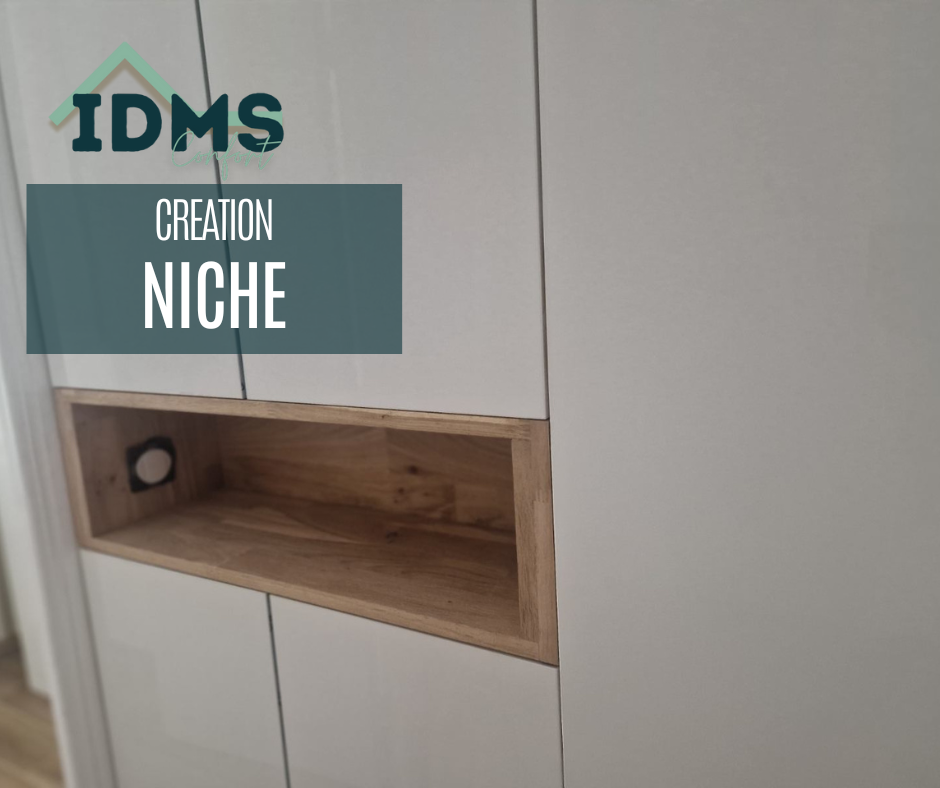 création d'une niche en bois