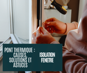 ponts thermiques Zones froides autour des fenêtres