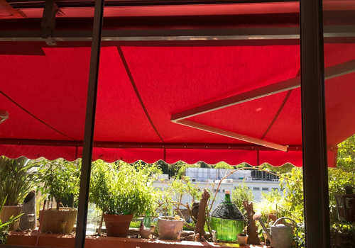 Pose store banne à Nice