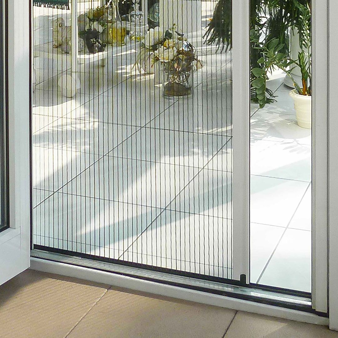 Moustiquaire plissée