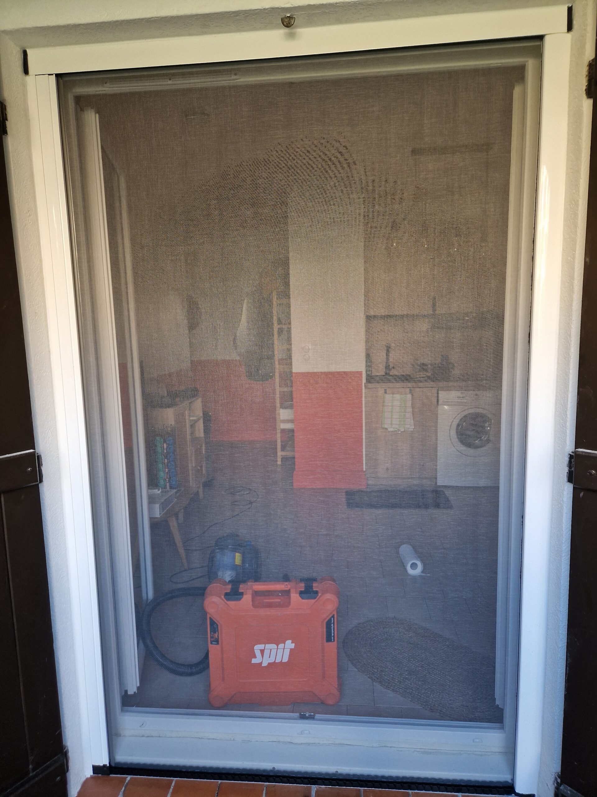 Installation moustiquaire