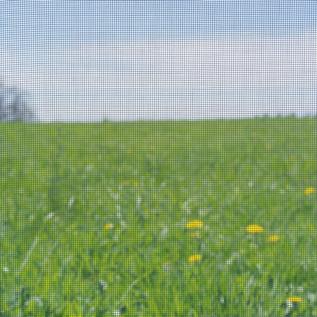 Toile moustiquaire en fibre de verre standard