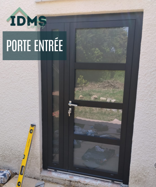 realisation-installation-porte-entree-alu-vitrage